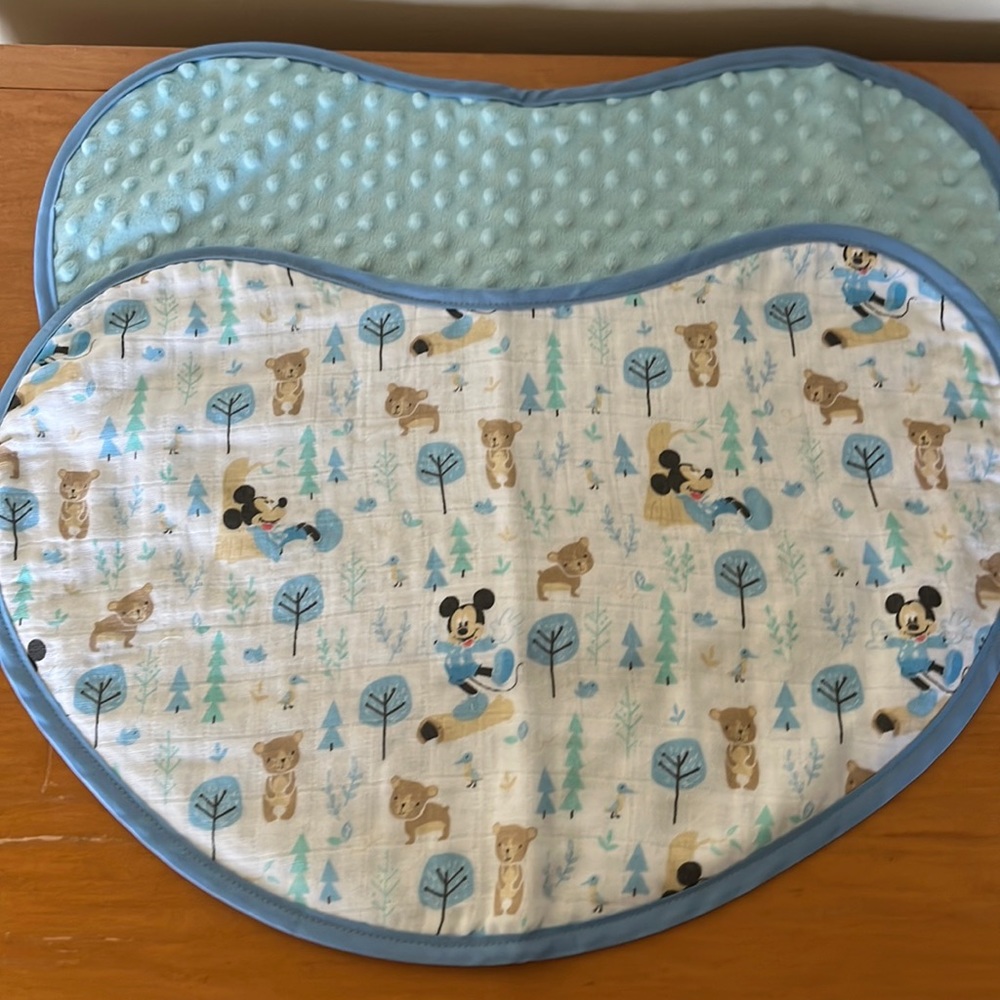 Large baby burp cloth